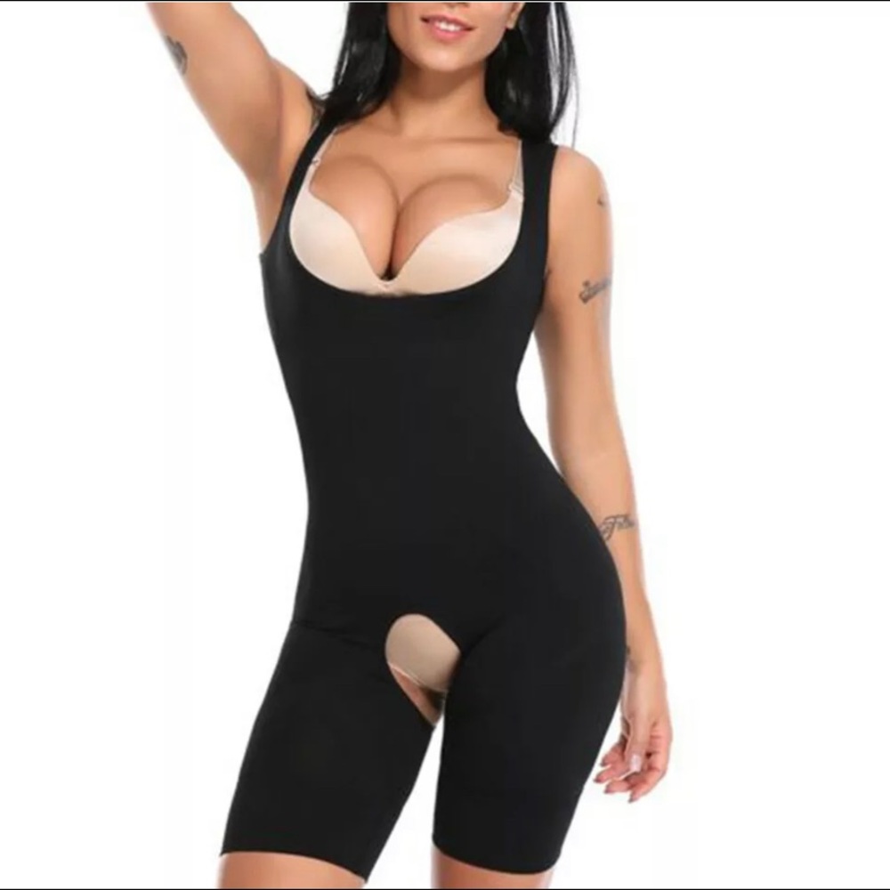 Body Shaper Women Underbust Open Crotch Corset